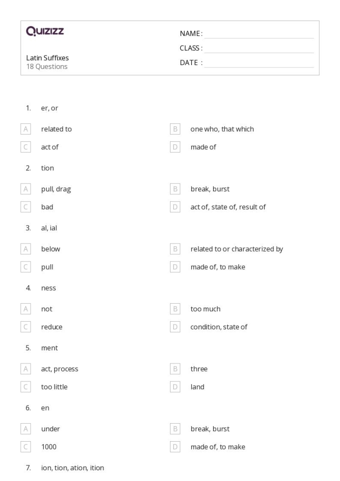Spelling Rules for Suffixes Worksheet Number Eight for Third Grade Third grade students practicing spelling rules for suffixes on a printable worksheet