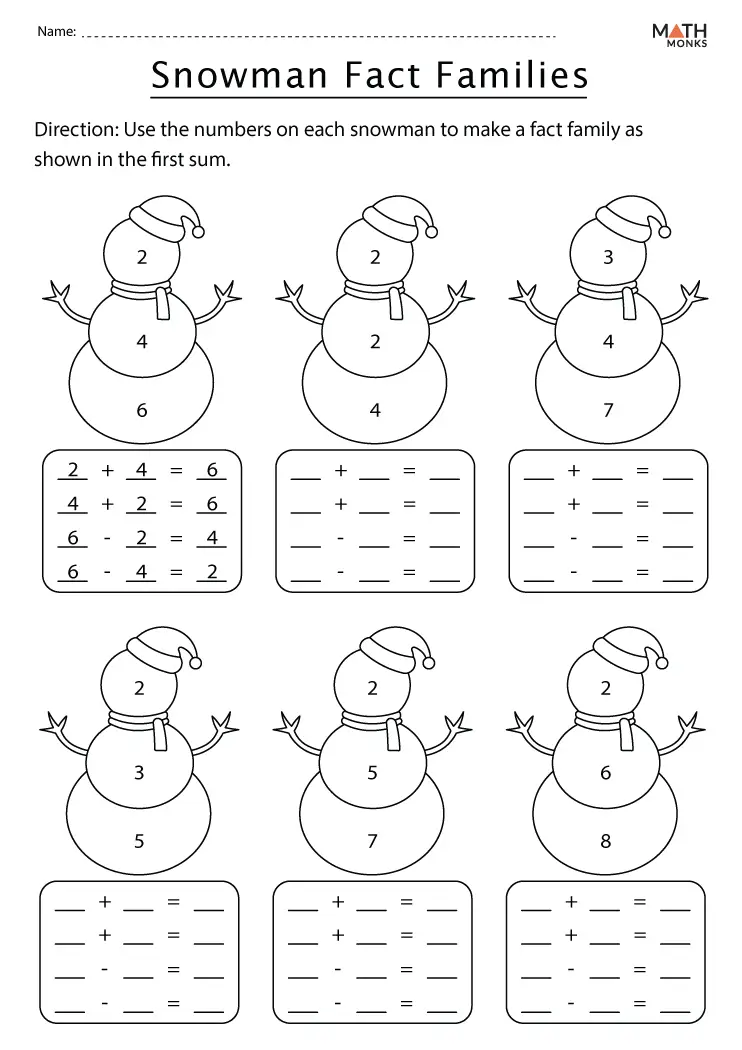 Fractions worksheet for Third Grade Transportation-themed worksheet for third graders practicing multiplication and division fact families. Fun and engaging activities designed for learning fractions in grade three.
