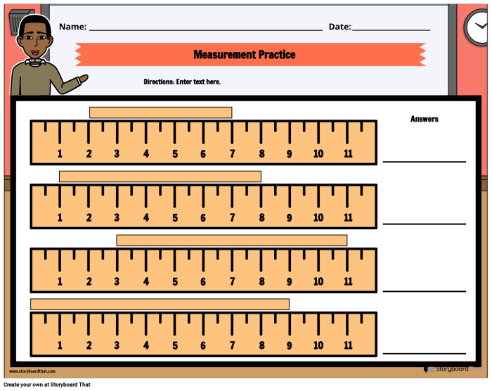 Worksheet for third graders to practice units of measurement skills