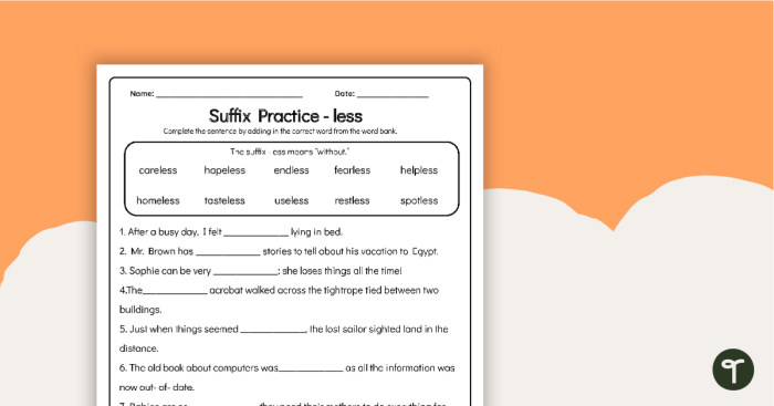 Worksheet featuring prefix practice for vocabulary enhancement in third grade students