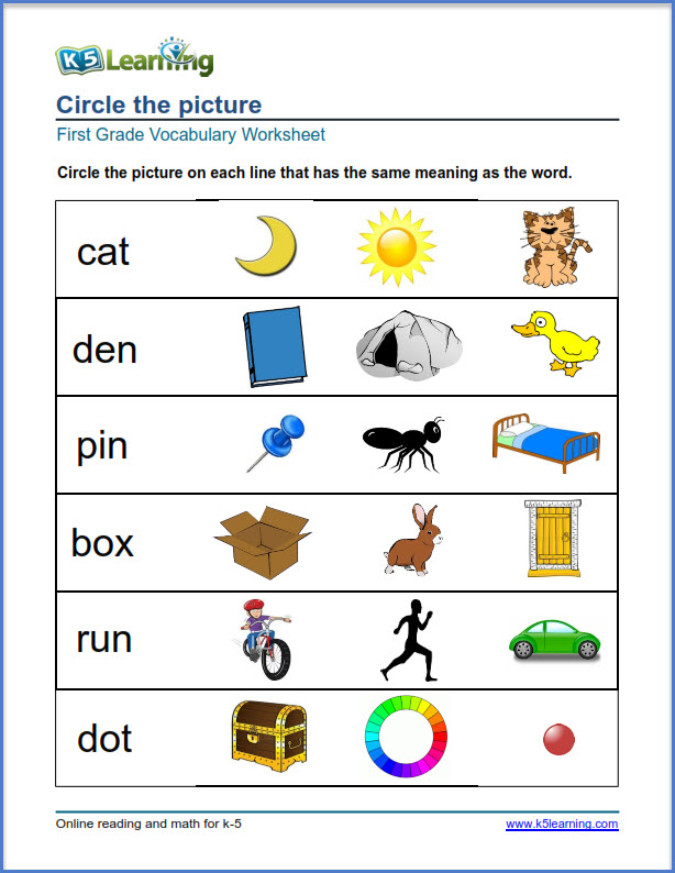 Worksheet for third graders focusing on vocabulary practice including alphabetizing and synonyms