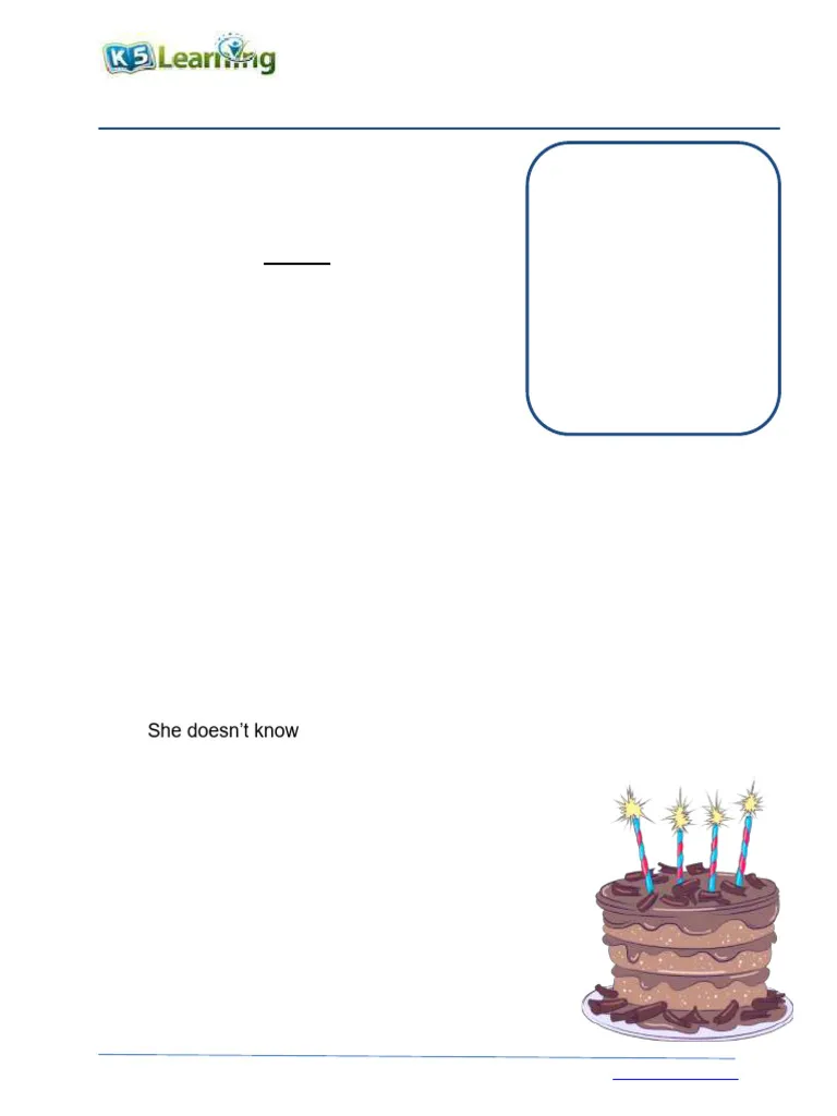 Grammar worksheet for third graders focusing on the use of who and whom in sentences