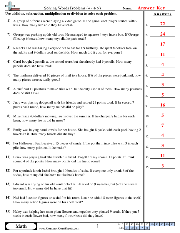 Third grade winter themed math worksheet featuring multi-step word problems and mixed operations for fractions practice