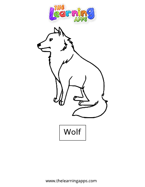 A colorful worksheet featuring wolves in their natural habitat, designed for third-grade students. Educational resource on wolves, highlighting their history in Yellowstone National Park.