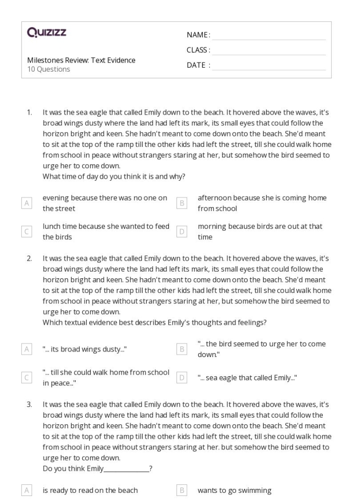 Earth and Space Science worksheet for Third Grade Worksheet focusing on introductory phrases for citing evidence in Earth and Space Science. Introductory Phrases: Cite the Evidence worksheet for third-grade students.