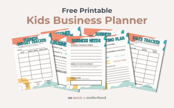 Starting a Business for Kids worksheet for 3rd grade math lesson 15 Third grade student filling out a business planning worksheet with multiplication math practice