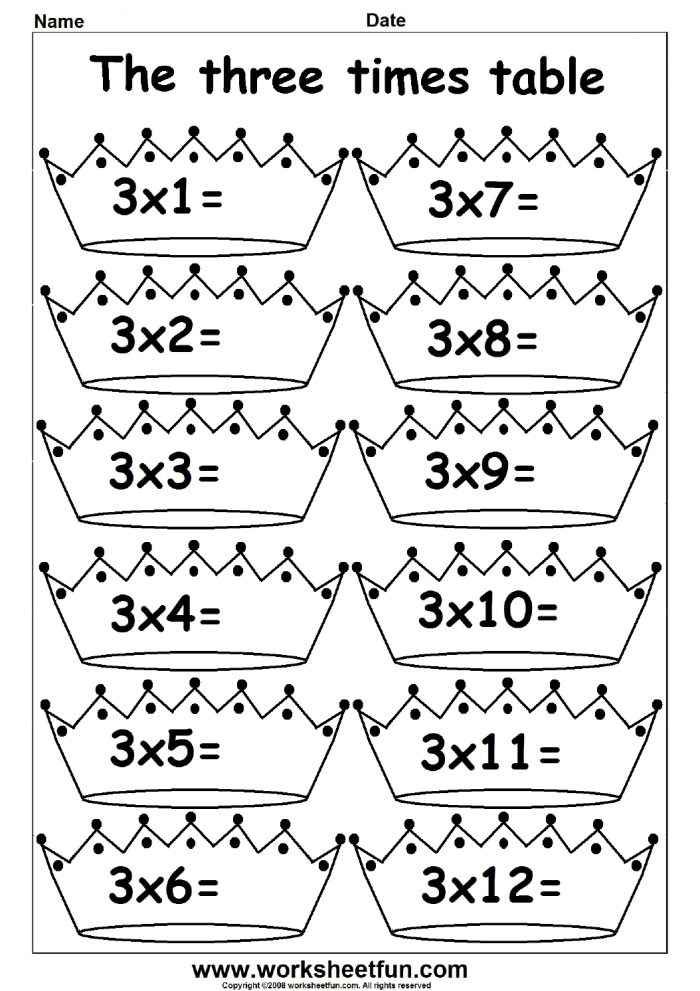 Worksheet illustrating three methods for multiplying two-digit numbers for fourth graders. Educational resource for teaching multiplication strategies using base ten arrays, area models, and partial products.