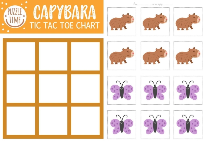 First grade Earth and Space Science worksheet featuring cut-out game cards with cartoon sun and moon symbols instead of X and O.