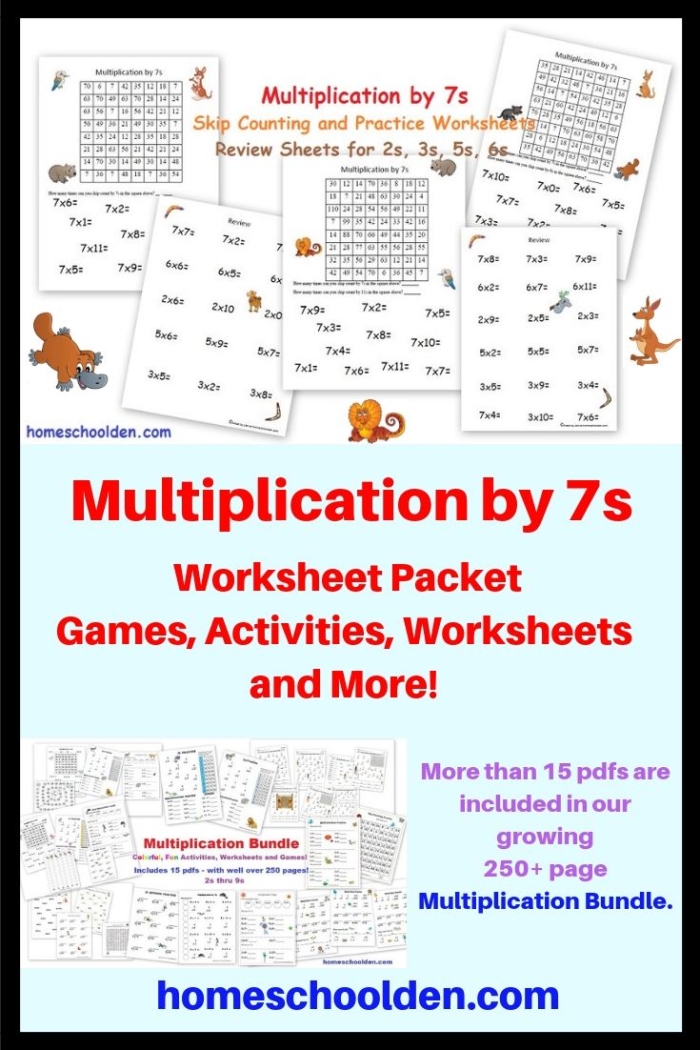 Engaging 7s multiplication sheet for kids to enhance their times tables skills Times Tables practice worksheet for multiplying by sevens, suitable for third graders
