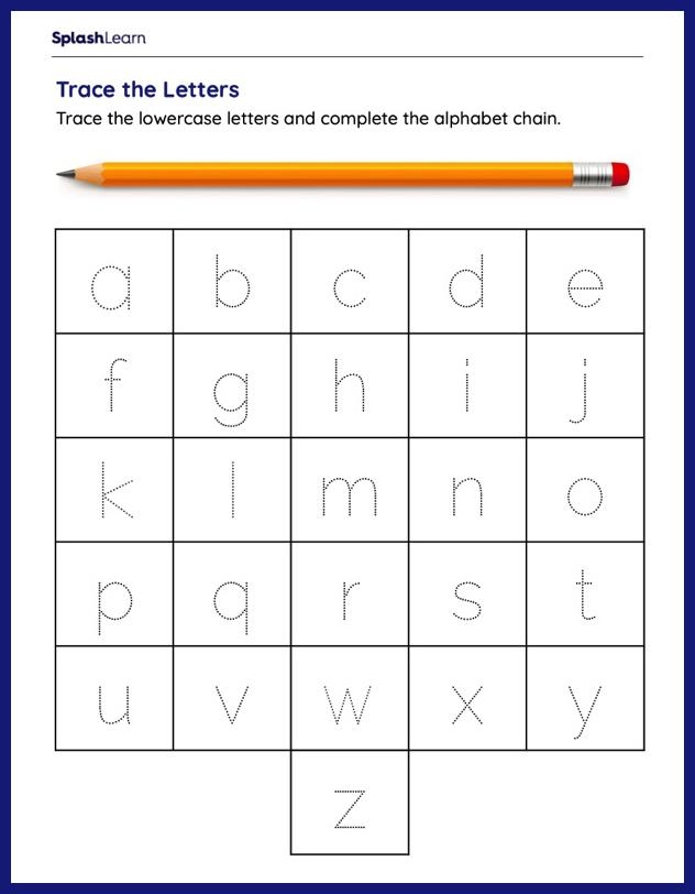 Lowercase letter tracing practice for young writers in Pre-K Tracing worksheet for lowercase letters h, m, and n designed for pre-K students