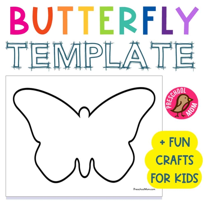Fly, Butterfly, Fly! tracing activity for Pre-K geometry learners Children tracing curved lines to help butterflies fly across the worksheet