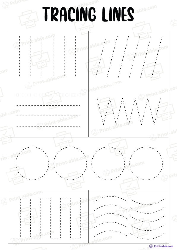 Children tracing lines from colorful leaves to the ground in a fall-themed worksheet