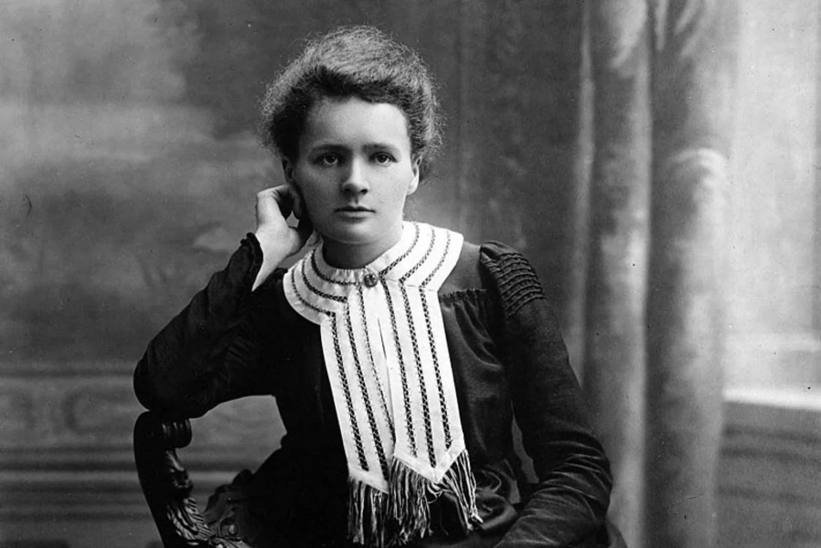 Tracking Important Details: Engaging worksheet on Marie Curie's achievements Worksheet illustrating key details in Marie Curie's life for fourth graders