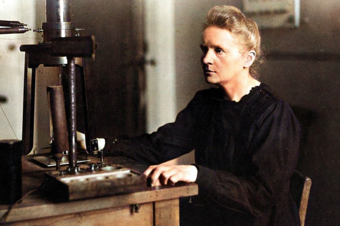 Tracking Important Details: Marie Curie Worksheet Activity Worksheet focused on key details in Marie Curie's life for fourth graders