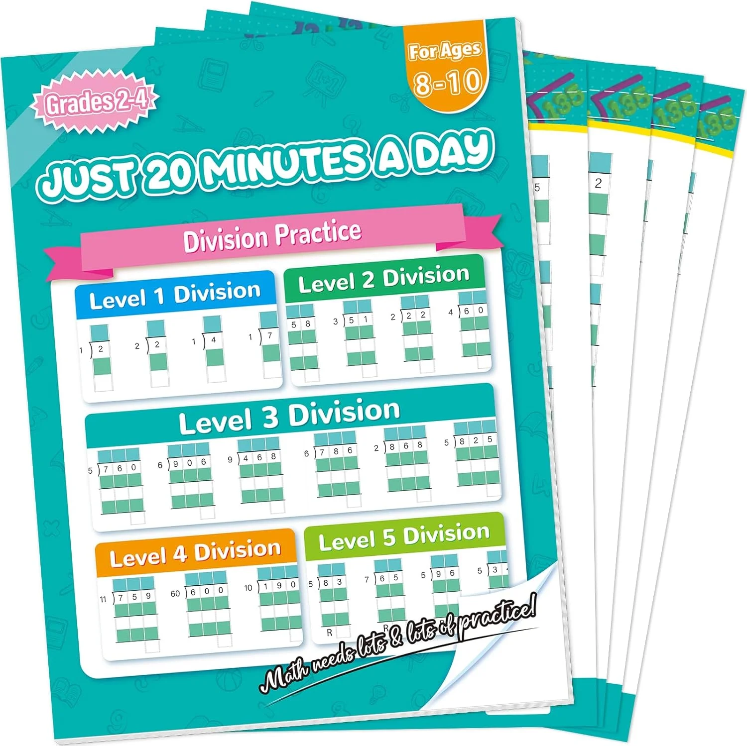 Practice division with single and double digit numbers in this engaging worksheet Worksheet featuring triple digit division problems for fourth graders
