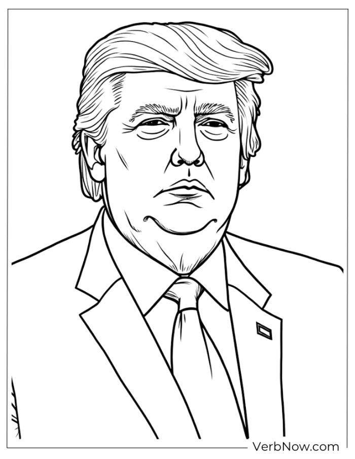 Third grade multiplication worksheet featuring Donald Trump presidential facts and math problems for learners