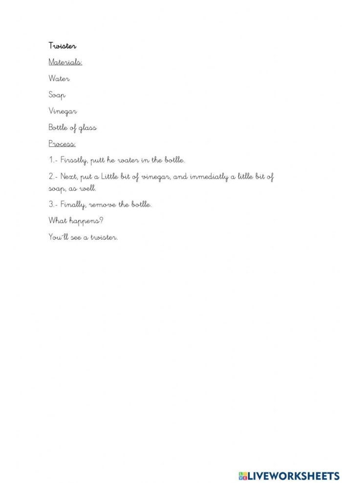 Worksheet featuring a lighthearted story about a twisted ankle with hidden similes for second graders