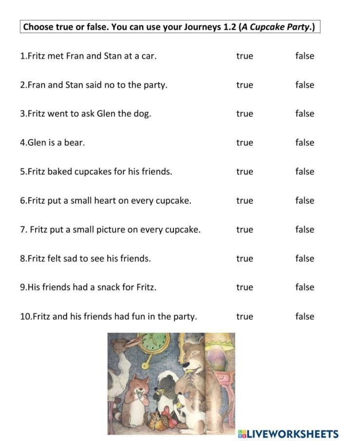 Fifth grade student solving two-step math word problems about cupcakes