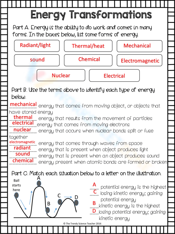 Explore various energy types with this engaging educational resource for young learners Types of Energy worksheet for third graders featuring different energy concepts