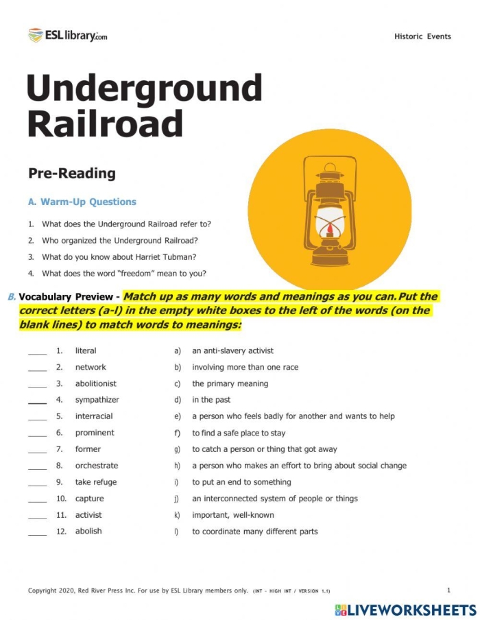 Discover the journey of brave passengers on the Underground Railroad Underground Railroad Map worksheet for third graders focusing on subtraction concepts