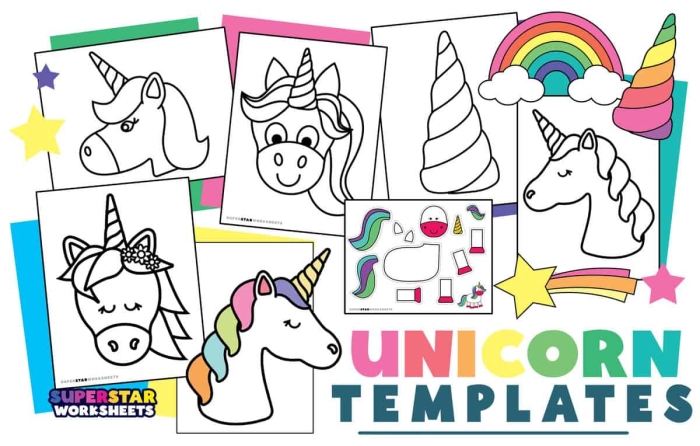 Coloring page featuring a beautiful unicorn for Pre-K children to enjoy