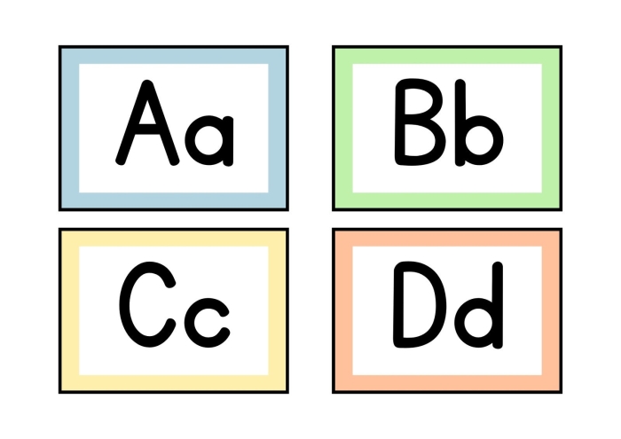 Uppercase Alphabet Flash Cards: A–Z worksheet image for early literacy activities Charming uppercase alphabet flash cards from A to Z designed for pre-K learners