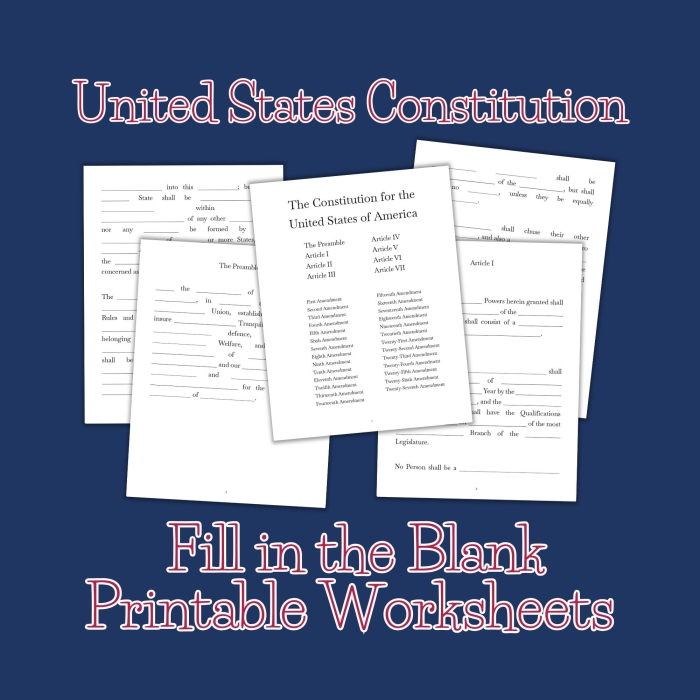 Third grade students learning about the U.S. Constitution with addition practice problems on a worksheet