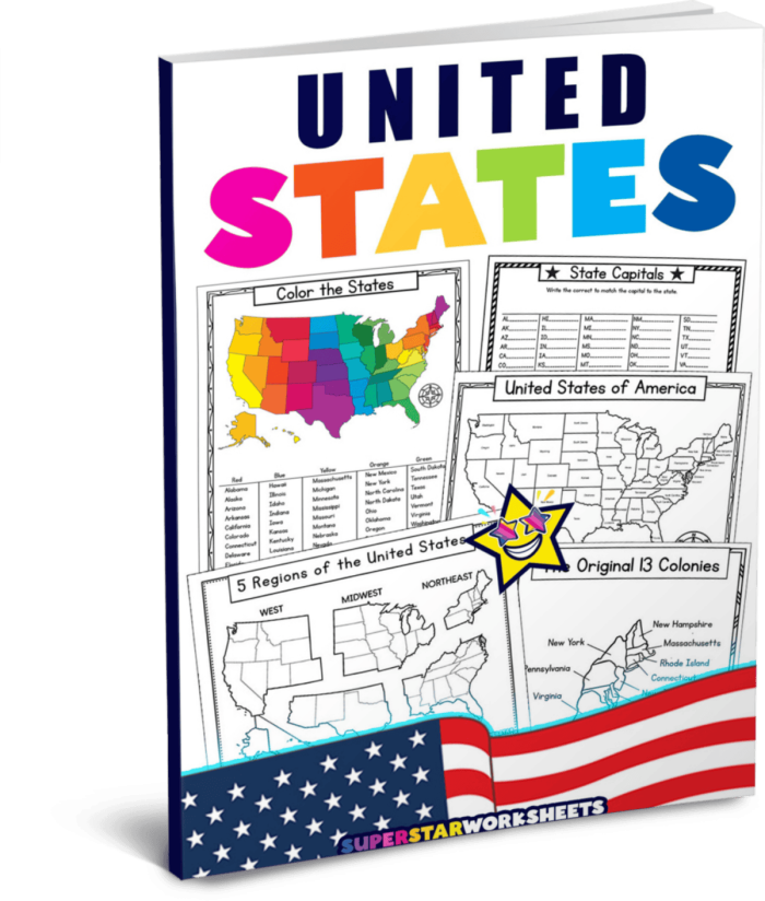Interactive U.S. map challenge with capitals designed for fifth grade students U.S. map worksheet for fifth graders featuring state capitals for a fill-in-the-blanks activity