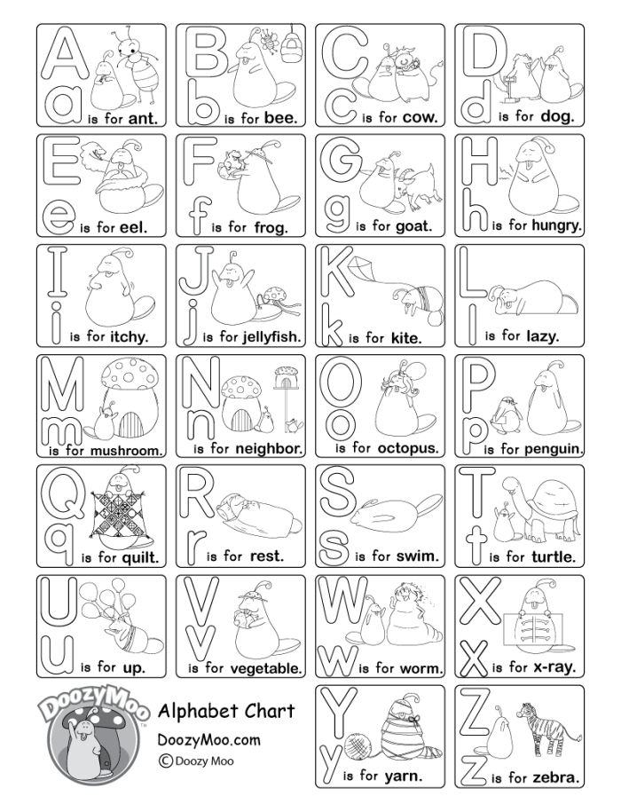 Kindergarten Valentine's Day alphabet learning worksheet for young readers