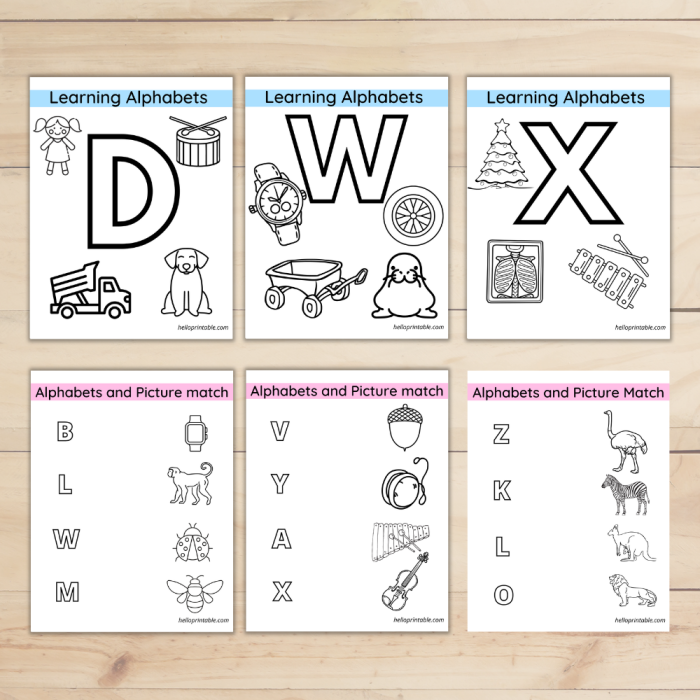 Valentine's Day-themed worksheet for kindergarteners to practice learning the alphabet