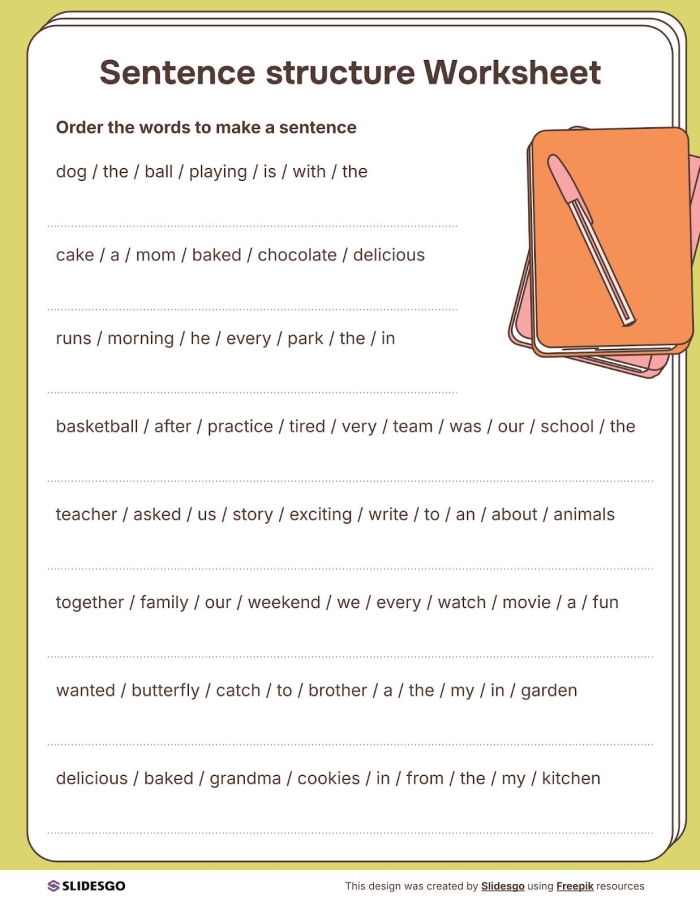 Interactive two-page worksheet for sixth graders focusing on diverse sentence structures Vary Sentence Patterns worksheet designed for sixth grade history students to enhance their writing skills