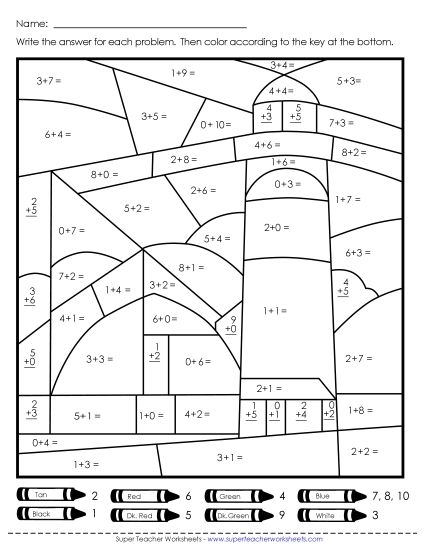 Grammar and Mechanics worksheet for Pre-K Veggies Addition worksheet for Pre-K