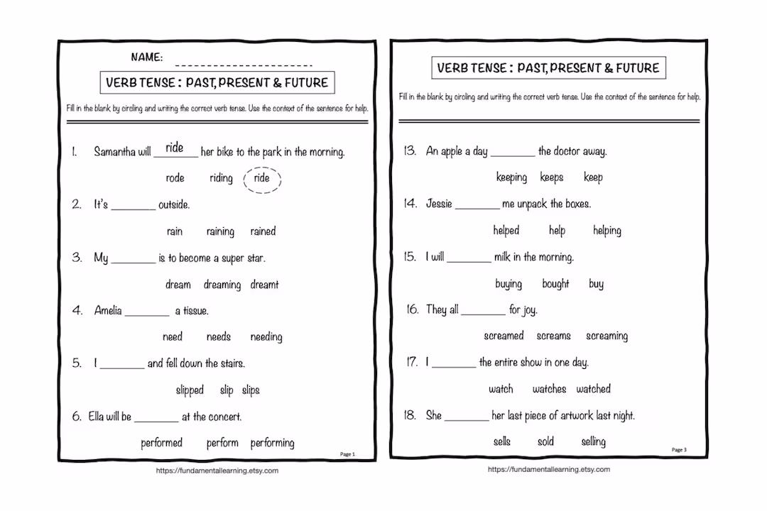 Show What You Know About Verb Tense Worksheet 12 Fifth grade worksheet focusing on identifying and correcting verb tense errors