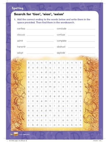 Second grade student completing an -ed and -ing endings verb tense worksheet