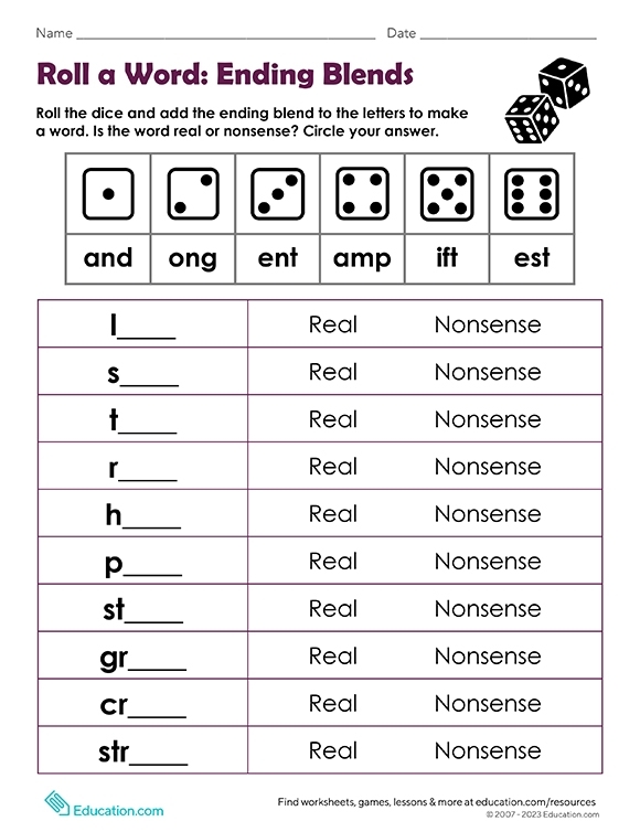 Second grade worksheet for practicing verb tenses with ed and ing endings