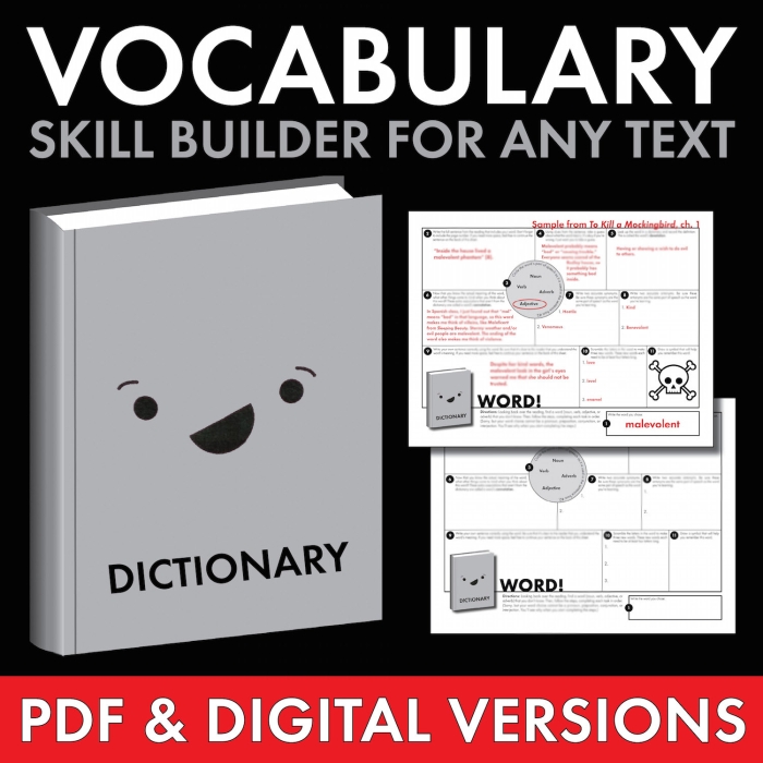 Descriptive Words Worksheet for Enhancing Vocabulary Skills Vocabulary Builder worksheet featuring descriptive words for fourth graders
