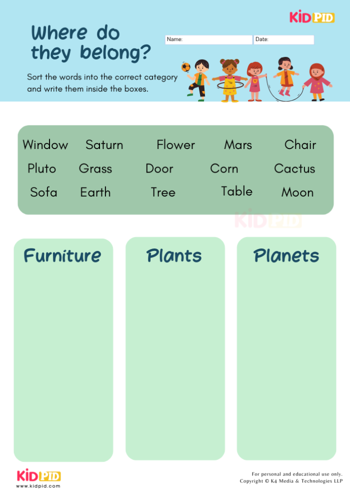Vocabulary cards designed for the All the Ways to Count to 100 worksheet for Kindergarten students. Visual aid for enhancing sight word recognition and counting skills in early education.