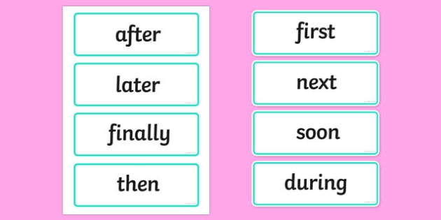 Vocabulary cards designed for the Constructing Words worksheet for kindergarten students