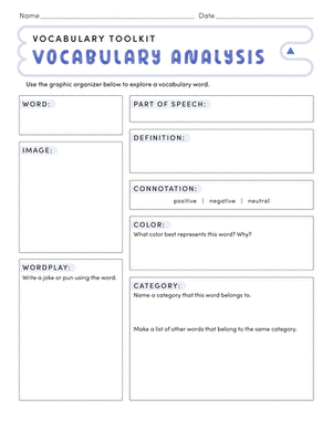 Fourth grade math worksheet featuring a Vocabulary Connections Map for exponents and roots study 16