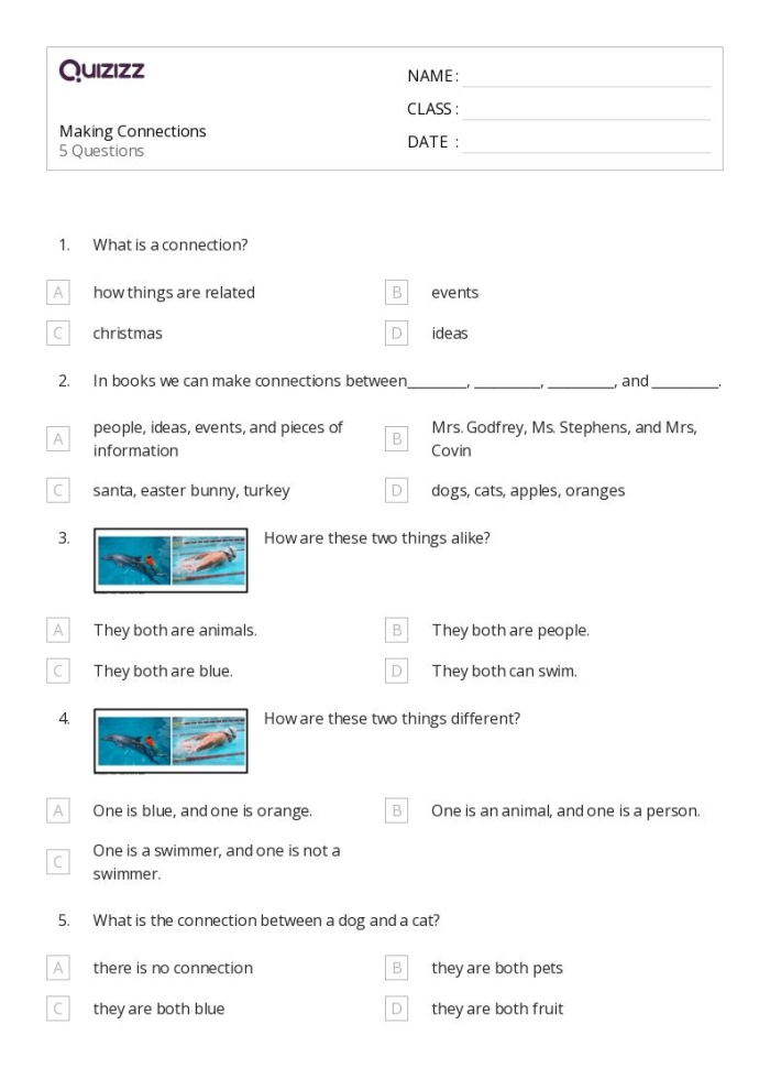 Vocabulary Connections Map worksheet for fourth graders focusing on exponents and roots