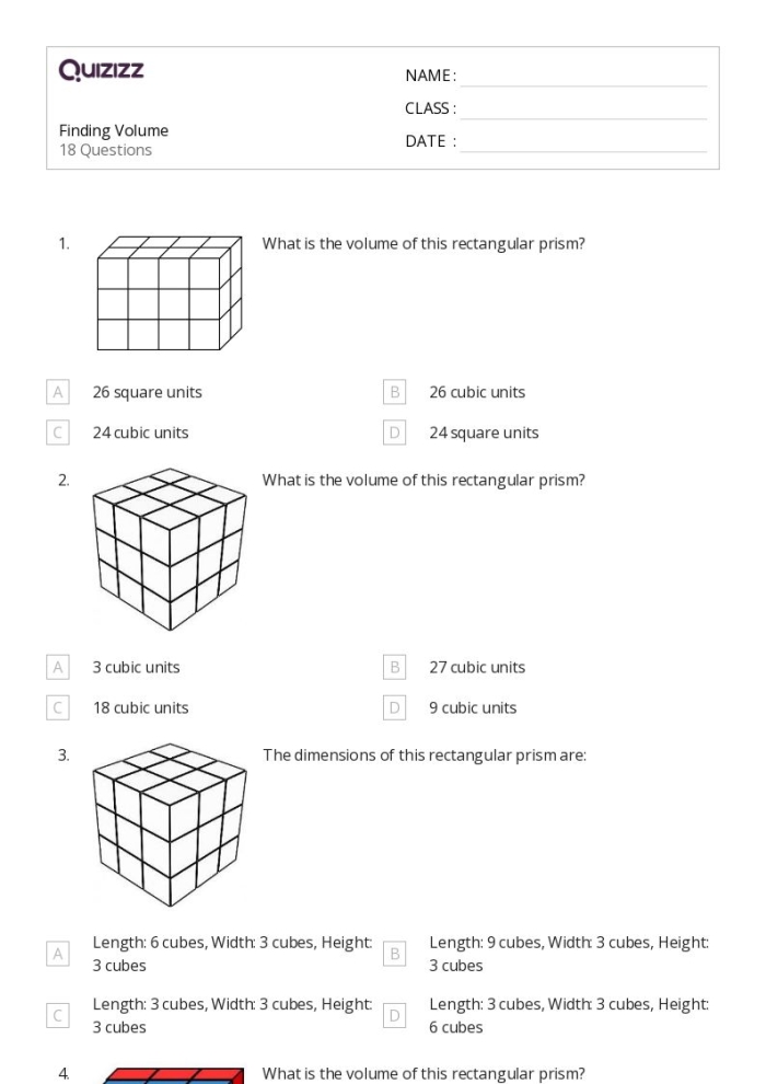 Volume Practice Problems for Elementary Geometry Learners Fifth grade students solving volume calculation problems with rectangular prisms and cubic units