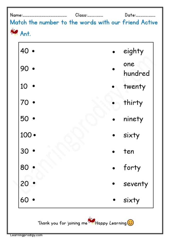 Engaging warm winter words matching activity for young learners Matching winter-themed words with pictures on a kindergarten worksheet