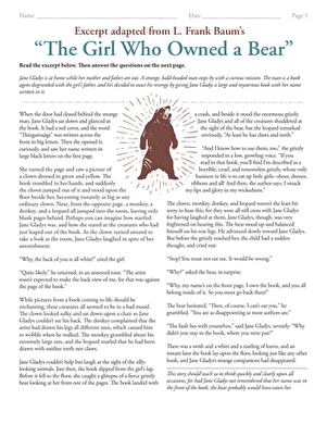 Three indigenous women water protectors featured in a seventh grade reading comprehension worksheet about environmental activism