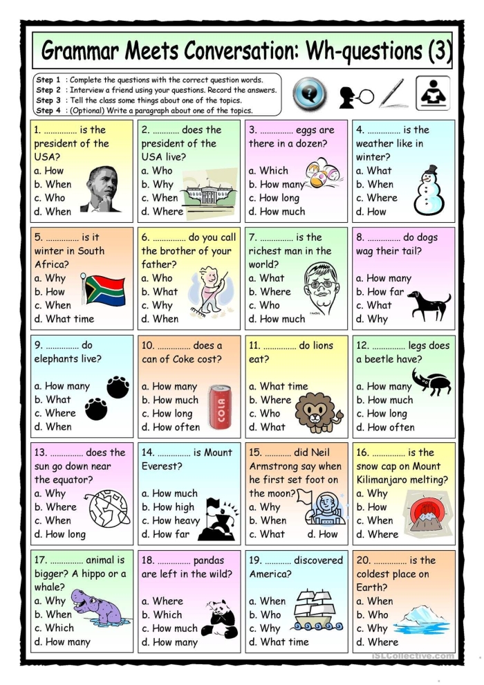Third grade student completing a Wh questions worksheet about a day at the dog park
