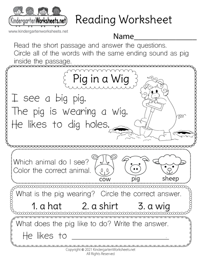 Pre-K worksheet titled What I Like to Read featuring space to draw and write about favorite books