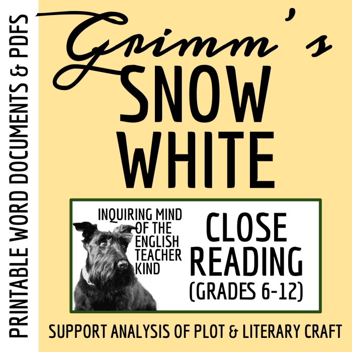 Worksheet featuring a reading comprehension activity on an excerpt from White Fang by Jack London