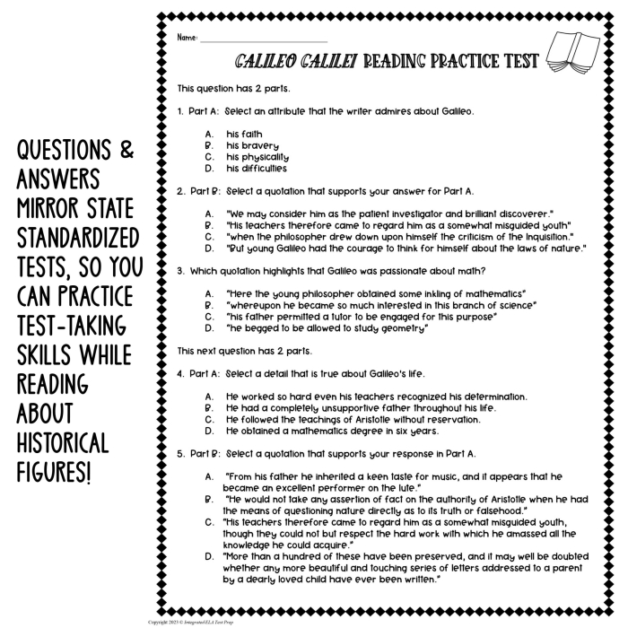 Excerpt from White Fang worksheet for reading comprehension practice