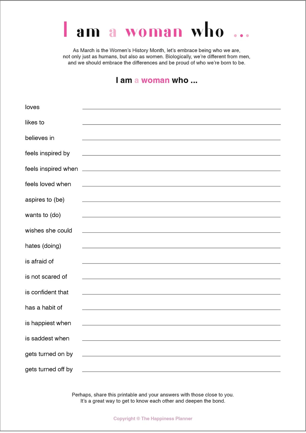 Third grade worksheet featuring portraits and facts about influential African American female changemakers