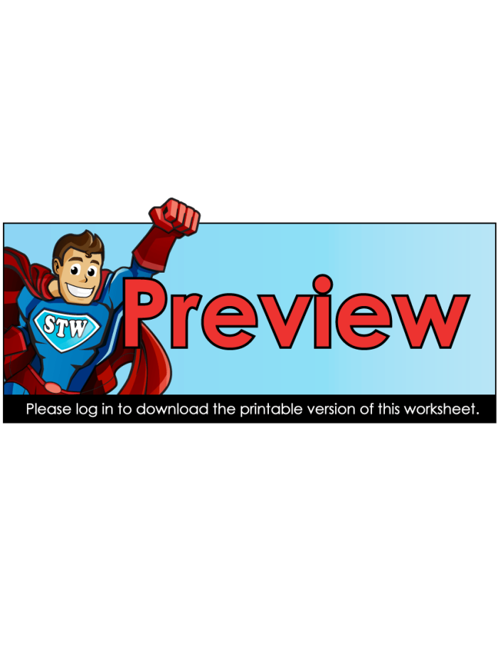 Sixth grade grammar worksheet showing practice exercises for using who and whom correctly in sentences