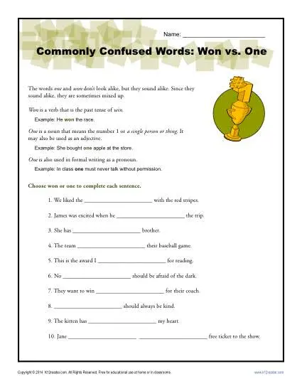 Sixth grade grammar worksheet focusing on the correct usage of who and whom in sentences